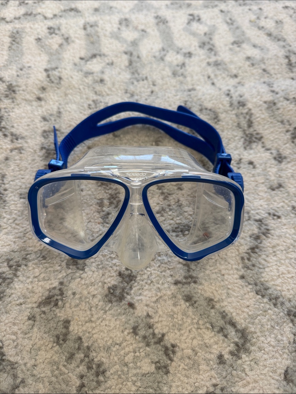 Speedo Dive Kids Blue Swim Mask Goggles
